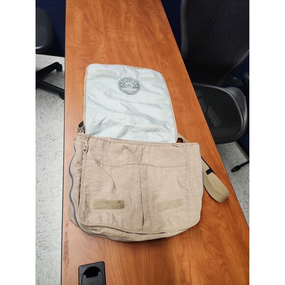 Kipling Large Tan Crossbody Messenger Bag - Picture 5 of 12